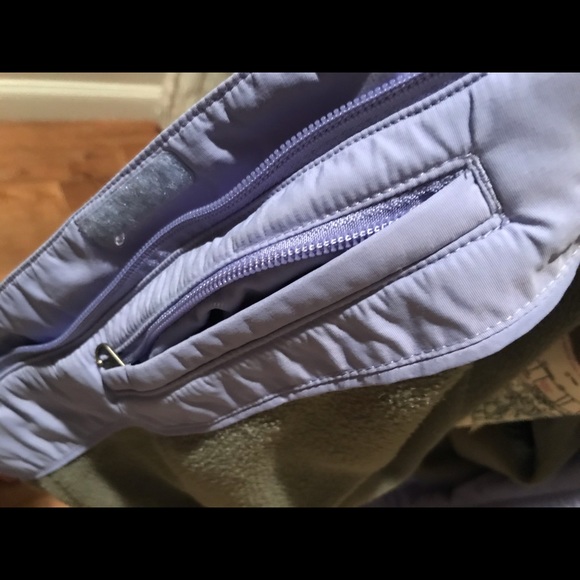 LL Bean fleece jacket L periwinkle blue - Picture 5 of 6